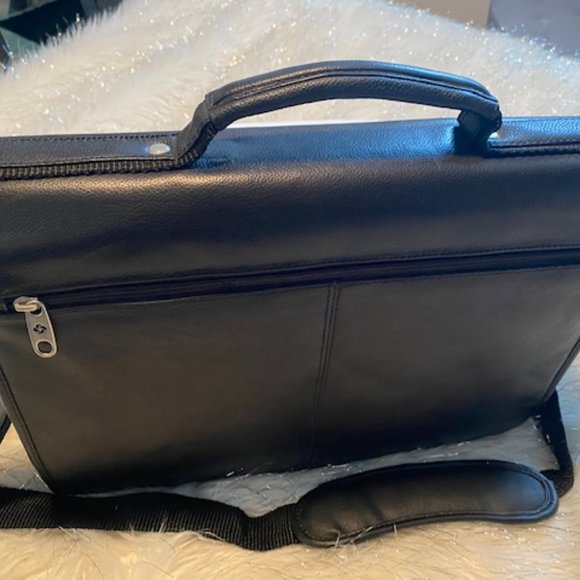 Samsonite Bags Samsonite Leather Computer Bag Poshmark